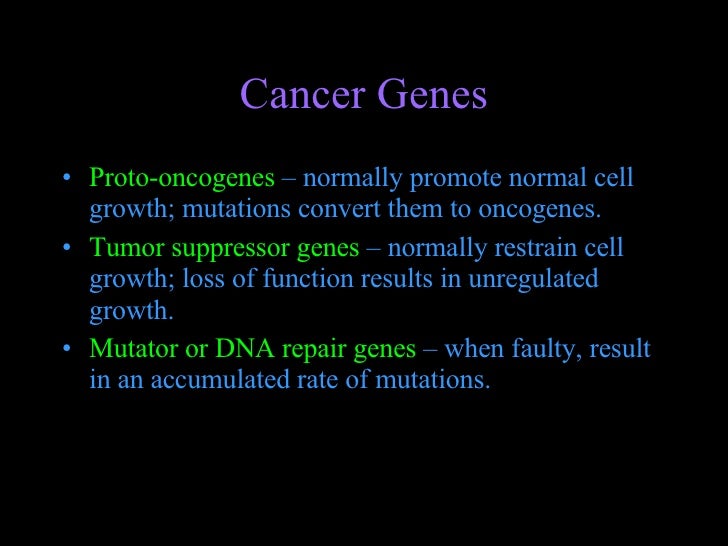 proto oncogenes y oncogenes pdf